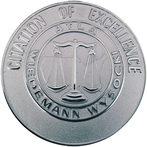 ATLA Citation of Excellence – Frank Morris ATLA Citation of Excellence - Frank Morris